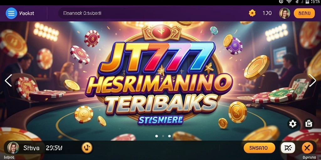 Tampilan gameplay JT777 yang menakjubkan dan mengasyikkan.