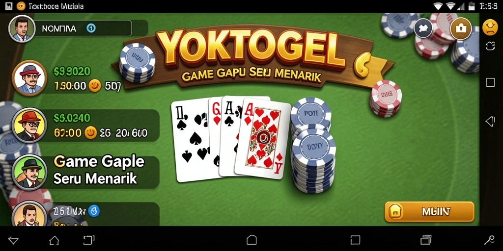 Screenshot gameplay YOKTOGEL dengan tampilan yang menarik.